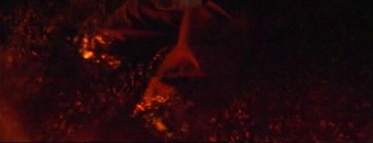 It's like a closeup on two lit cigarettes